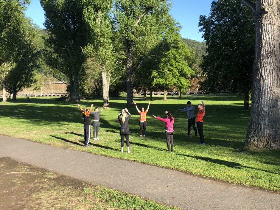 Training für den Firmenlauf
