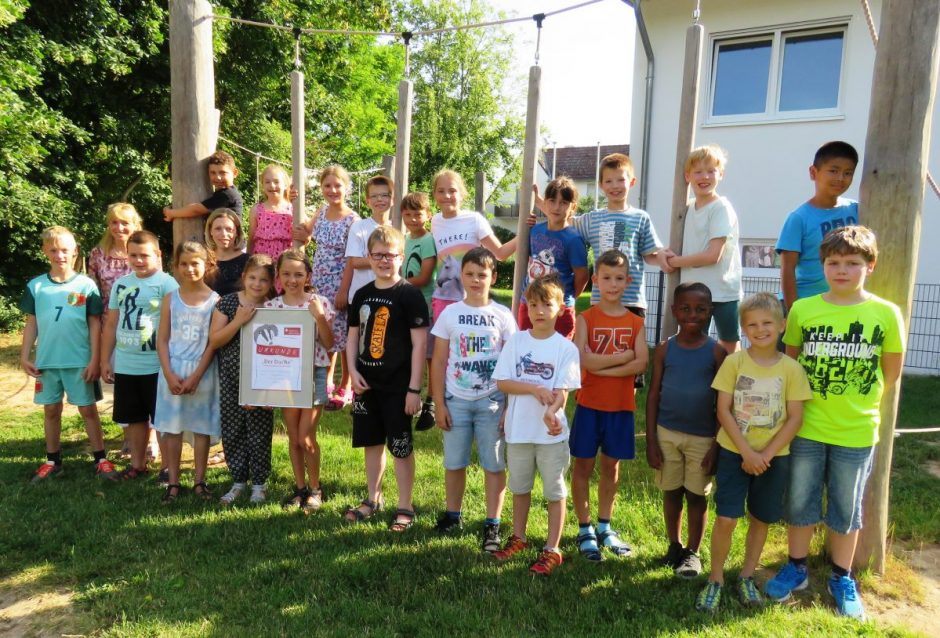 Klasse 3 der Grundschule Bretzenheim gewinnt Kreativwettbewerb der Waldjugendspiele 2019