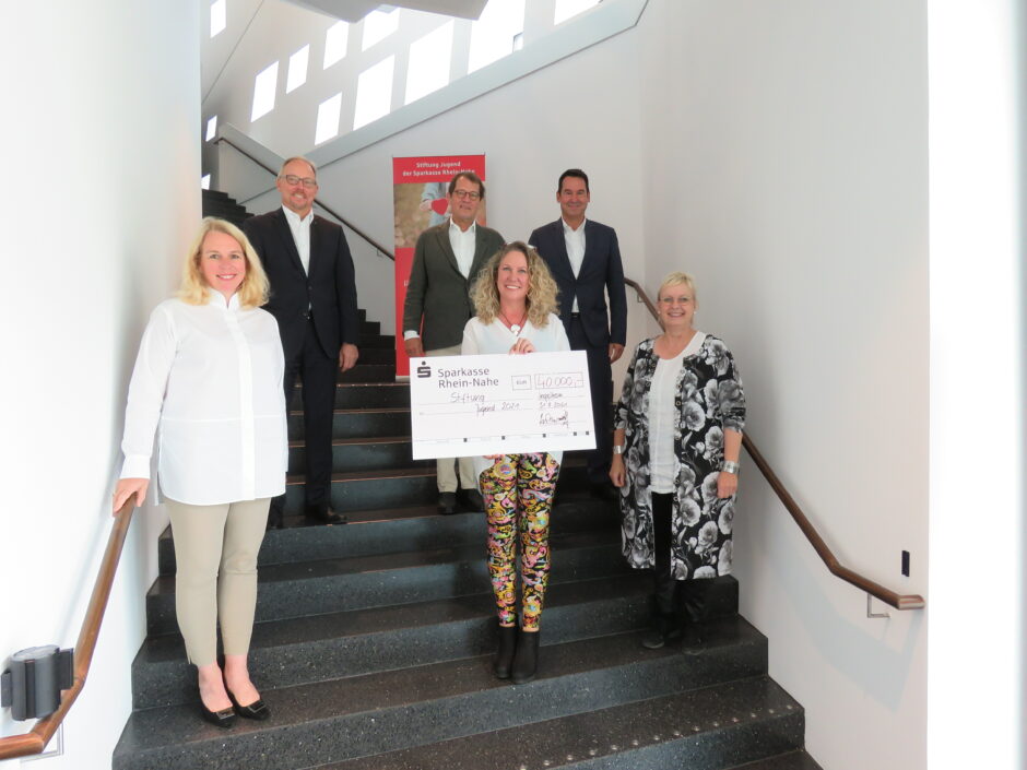 Stiftung Jugend der Sparkasse Rhein-Nahe unterstützt Jugendarbeit in der Region mit 40.000,- Euro