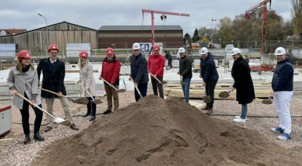 Spatenstich des neuen Beratungs-Centers in Rüdesheim