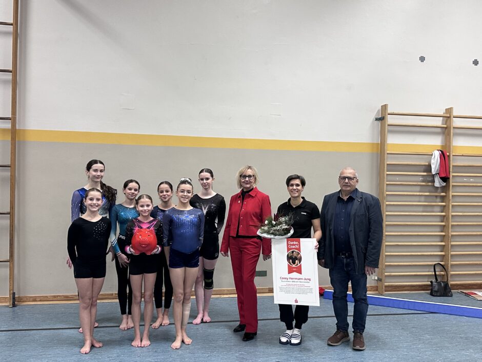 Ehrung für das Engagement: Trainerin Conny Herrmann-Jung aus Oberhausen bei Kirn ausgezeichnet